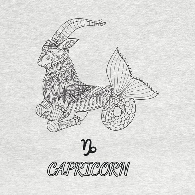 Capricorn Zodiac Sign by letnothingstopyou